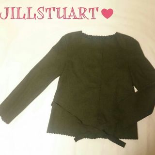 ジルスチュアート(JILLSTUART)の♥ジルスチュアート♥スカラップジャケット(ノーカラージャケット)