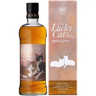 ホンボウシュゾウ(本坊酒造)の本坊酒造　The Lucky Cat Hana＆Choco(ウイスキー)