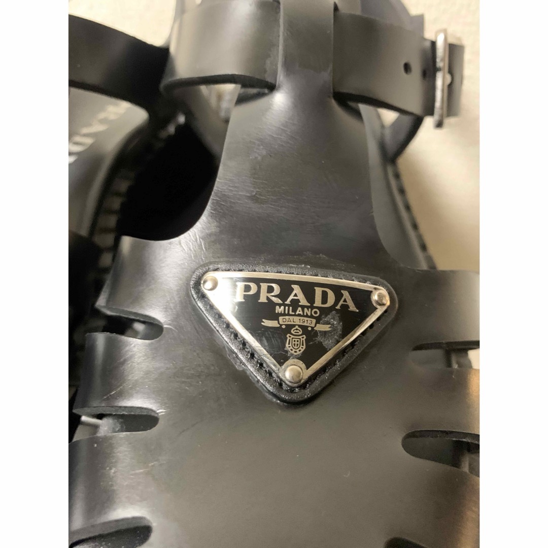 PRADA(プラダ)のPRADAスポーティフォームラバーサンダルスニーカー メンズの靴/シューズ(サンダル)の商品写真