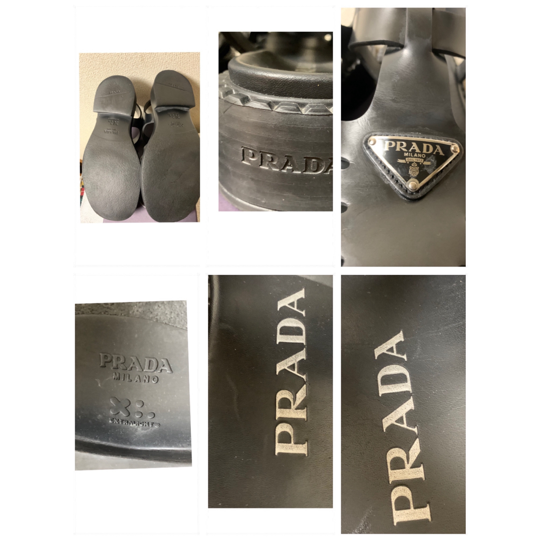 PRADA(プラダ)のPRADAスポーティフォームラバーサンダルスニーカー メンズの靴/シューズ(サンダル)の商品写真