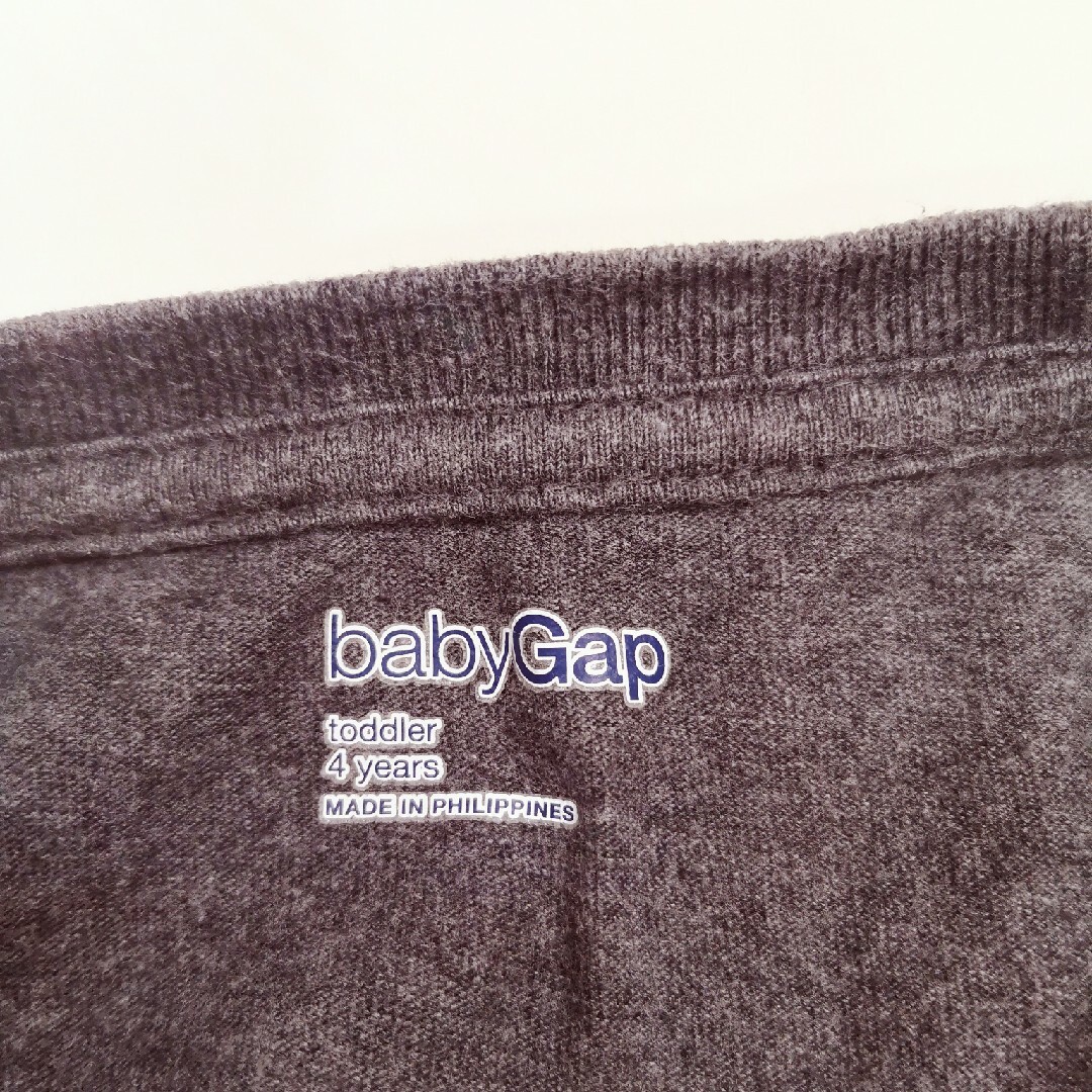 babyGAP(ベビーギャップ)の【babyGAP】4year　100サイズ長袖シャツ キッズ/ベビー/マタニティのキッズ服男の子用(90cm~)(Tシャツ/カットソー)の商品写真