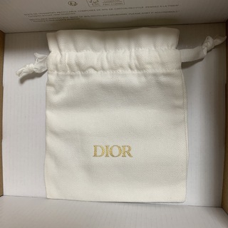 ディオール(Dior)のDior 巾着　ポーチ　ノベルティ　ディオール　サンプル　アイシャドウ　ギフト(ポーチ)