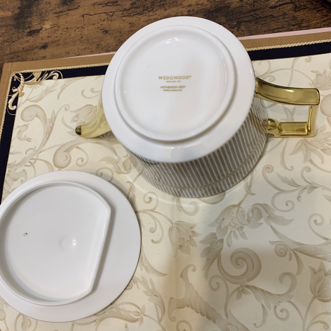WEDGWOOD - 未使用 ウェッジウッド アンセミオン グレイ グレー WEDGWOOD - 未使用 ウェッジウッド アンセミオン グレイ グレー