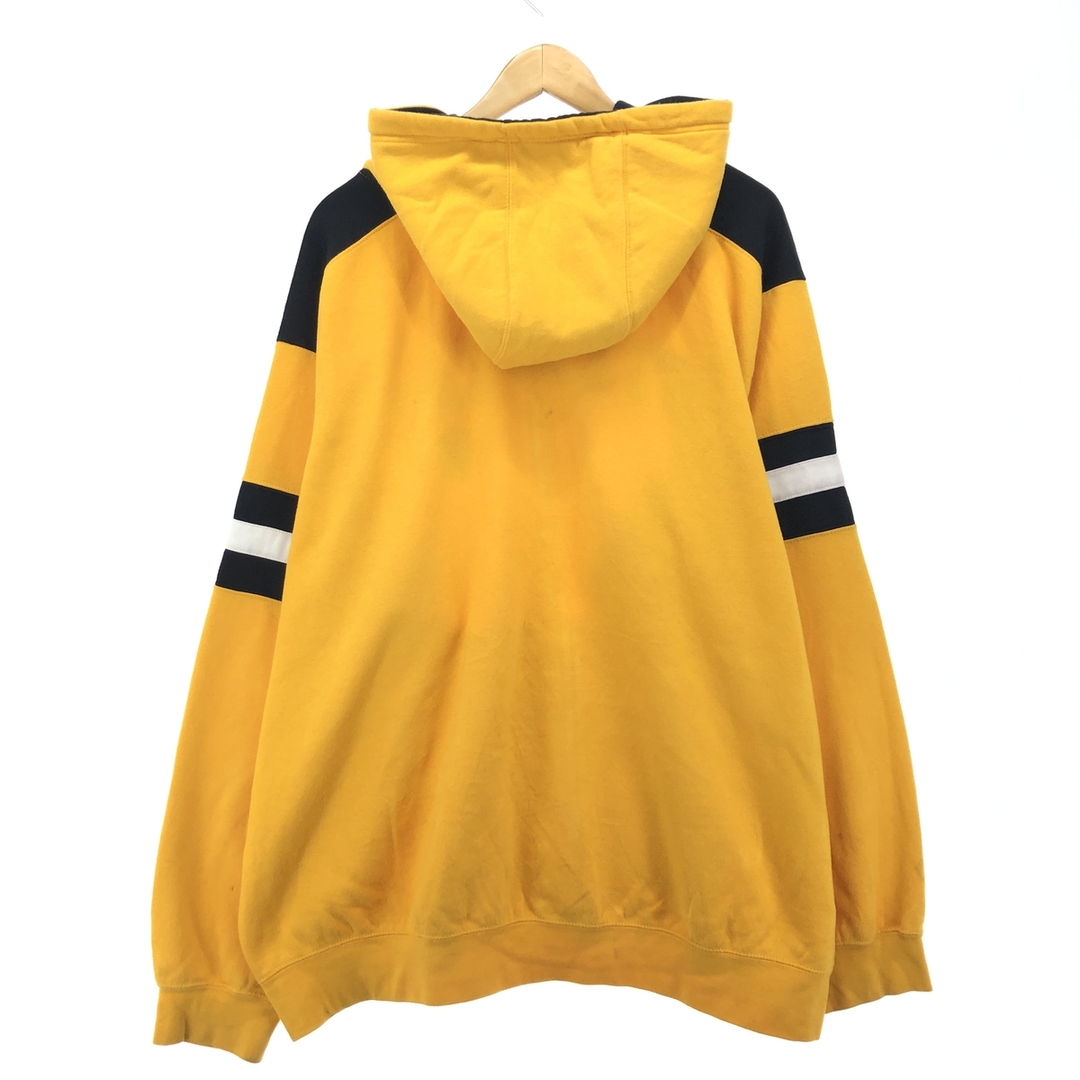 古着 NFL TEAM APPAREL NFL PITTSBURGH STEELERS ピッツバーグスティーラーズ スウェットフルジップパーカー メンズXL /eaa421469 メンズのトップス(スウェット)の商品写真