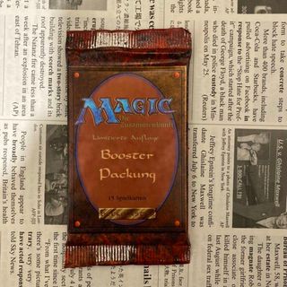 マジックザギャザリング(マジック：ザ・ギャザリング)のMTG リバイズド　未開封パック　黒枠　FbB ドイツ語　3(Box/デッキ/パック)