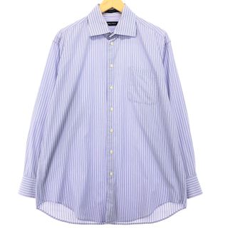 ノーティカ(NAUTICA)の古着 ノーティカ NAUTICA 長袖 ストライプシャツ メンズL /eaa412246(シャツ)