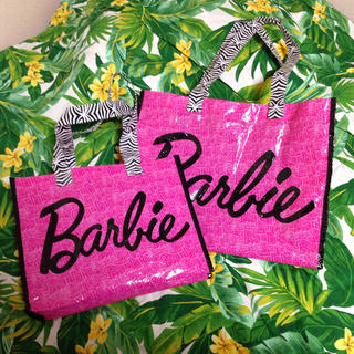 バービー(Barbie)のBarbie ショップ袋 中小セット💗(その他)