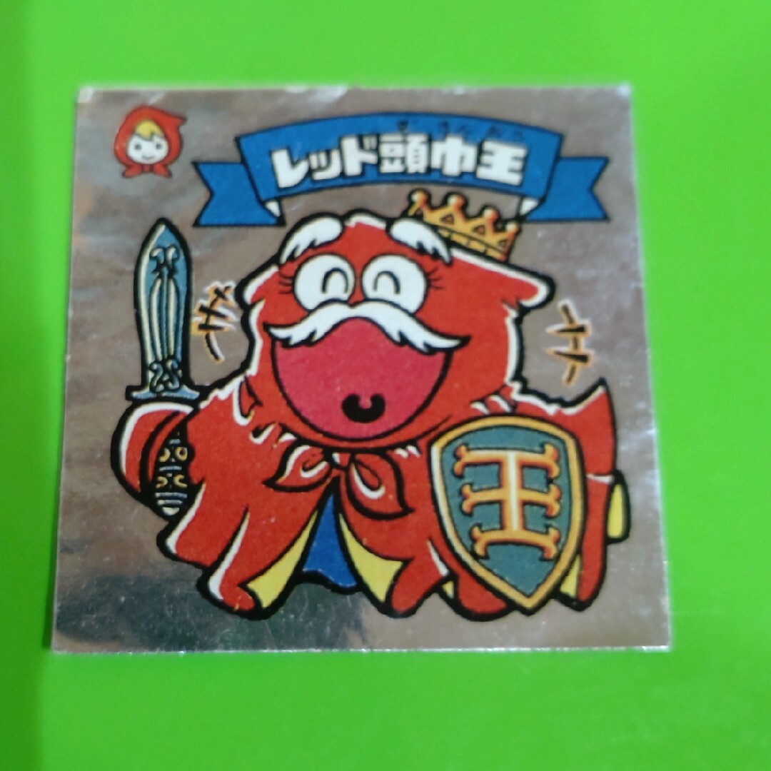 bikkuriman（LOTTE）(ビックリマン)のビックリマンシール　レッド頭巾王 エンタメ/ホビーのコレクション(その他)の商品写真