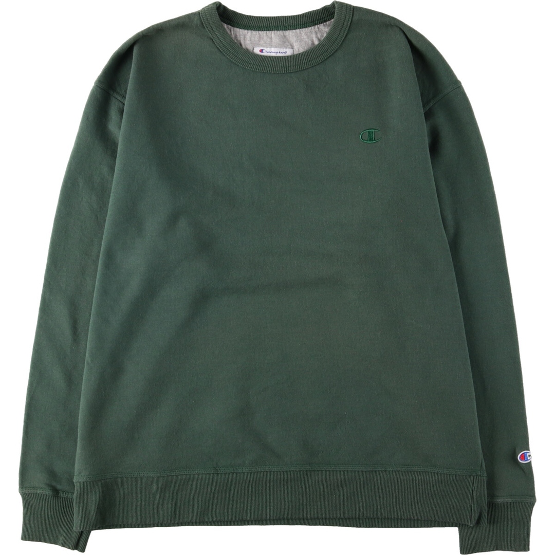 Champion(チャンピオン)の古着 チャンピオン Champion AUTHENTIC ワンポイントロゴスウェットシャツ トレーナー メンズXL /eaa422071 メンズのトップス(スウェット)の商品写真