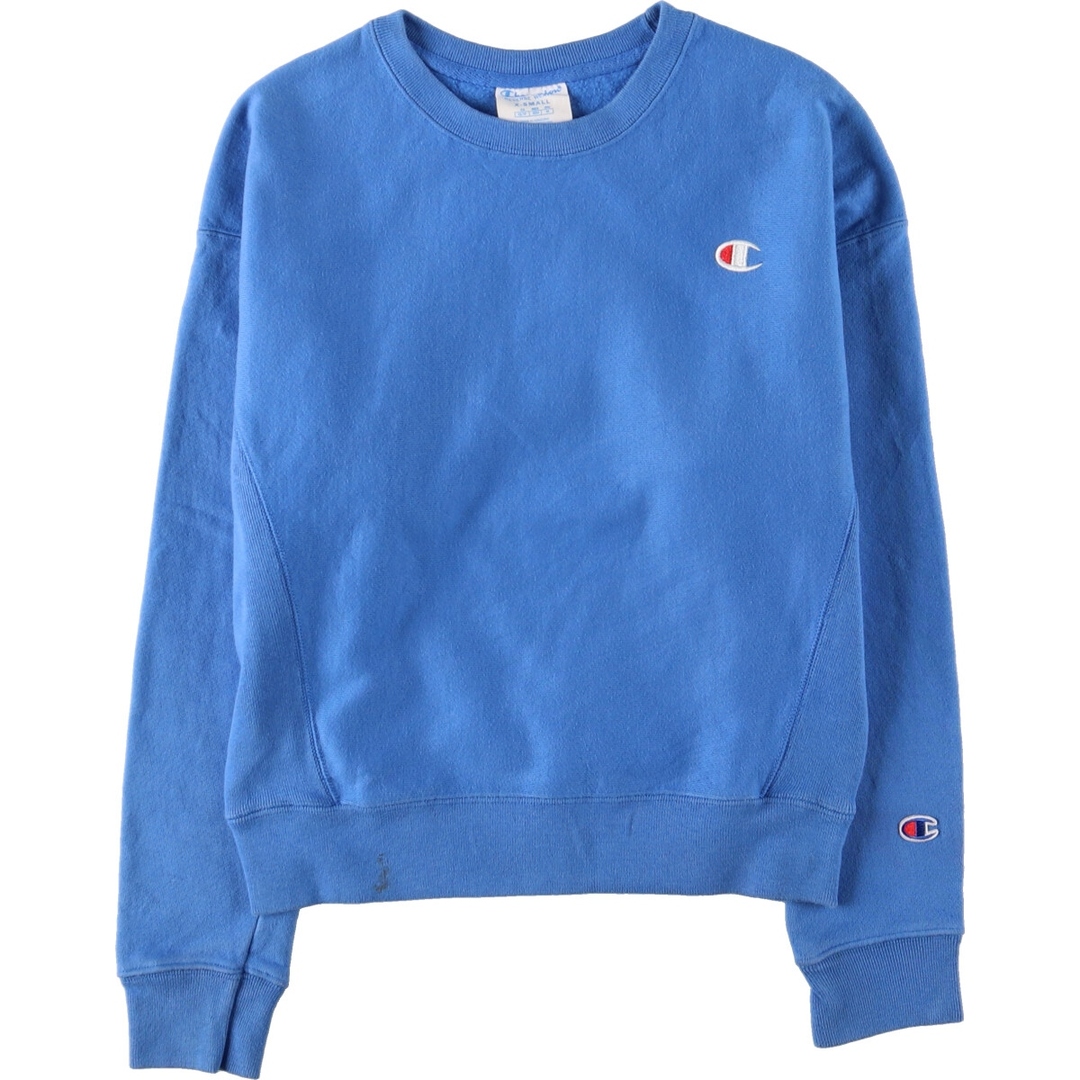 Champion(チャンピオン)の古着 チャンピオン Champion リバースウィーブ 復刻 単色タグ ワンポイントロゴスウェットシャツ トレーナー レディースM /eaa422074 レディースのトップス(トレーナー/スウェット)の商品写真