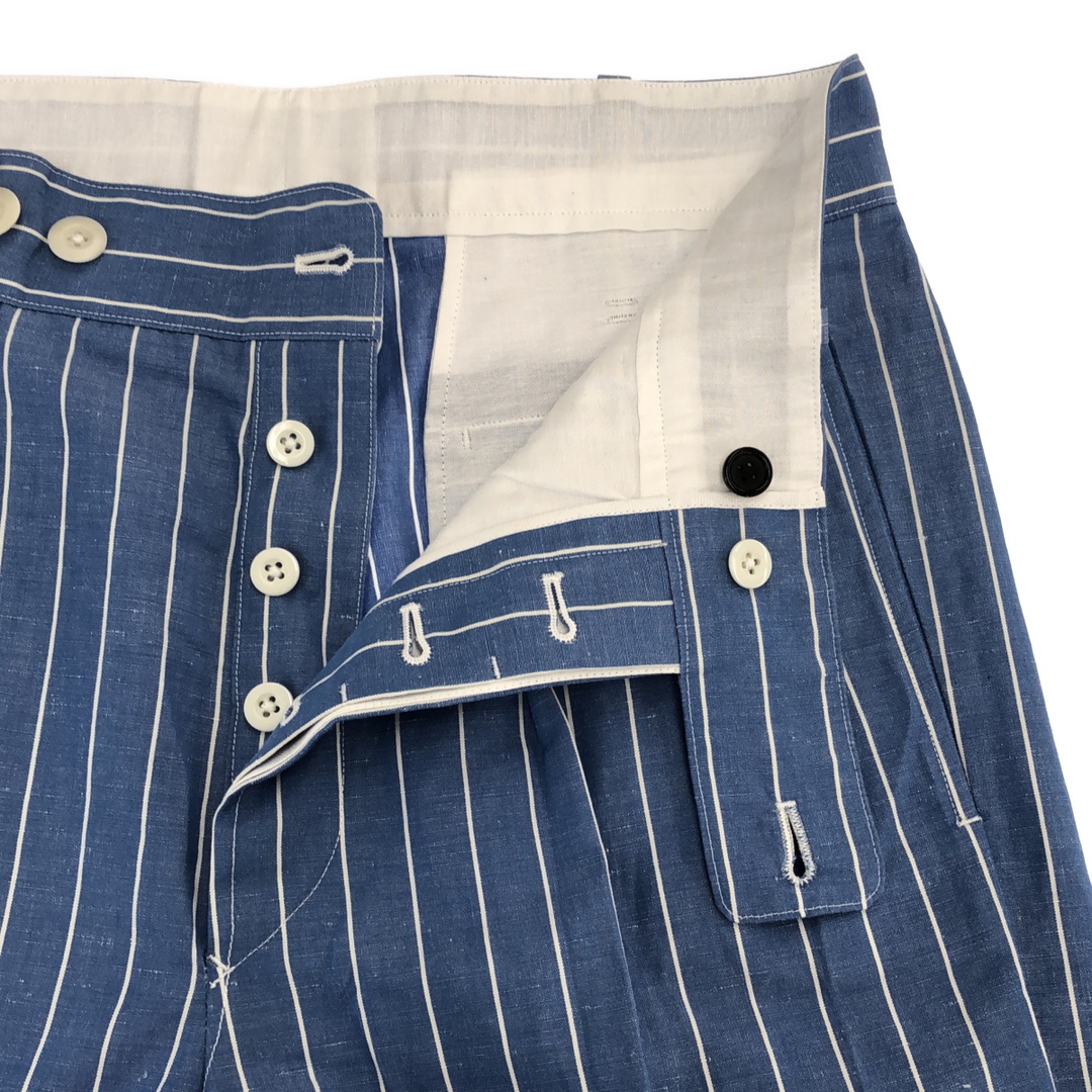 Scye(サイ)のサイベーシックス ストライプ柄 パンツ スラックス 36サイズ 日本製 メンズのパンツ(スラックス)の商品写真