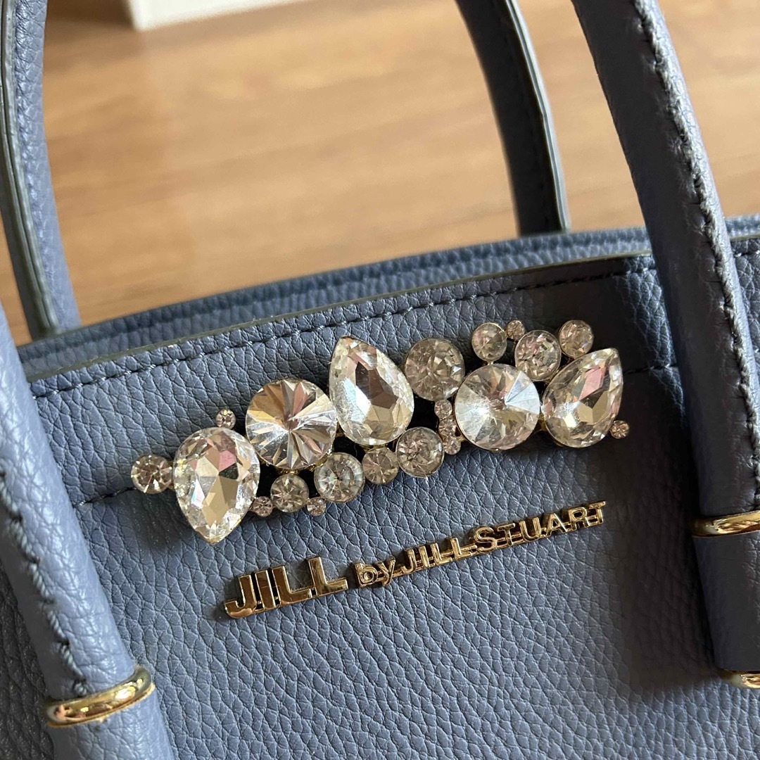 JILL by JILLSTUART(ジルバイジルスチュアート)の【最終値下げ！！！】JILLbyJILLSTUART ビジューハンドバッグ レディースのバッグ(ハンドバッグ)の商品写真