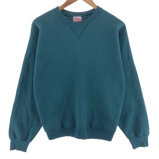 ヘインズ(Hanes)の古着 90年代 ヘインズ Hanes HEAVYWEIGHT 無地 ブランクスウェットシャツ トレーナー USA製 メンズM ヴィンテージ /eaa382964(スウェット)