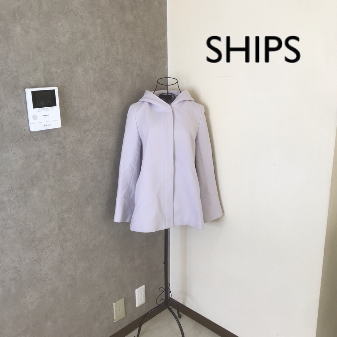 SHIPS(シップス)のシップス ♡美品　コート レディースのジャケット/アウター(ロングコート)の商品写真