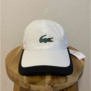 ラコステ(LACOSTE)のLACOSTE ラコステ キャップ ゴルフ テニス ホワイト ラコステスポーツ(キャップ)