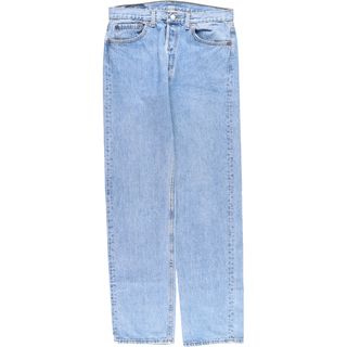 リーバイス(Levi's)の古着 00年代 リーバイス Levi's 501-0191 ストレートデニムパンツ USA製 メンズw33 /eaa415479(デニム/ジーンズ)