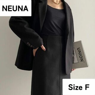 【NEUNA】ヌナ ウールタッチテーラードジャケット＋ミニタイトスカート
