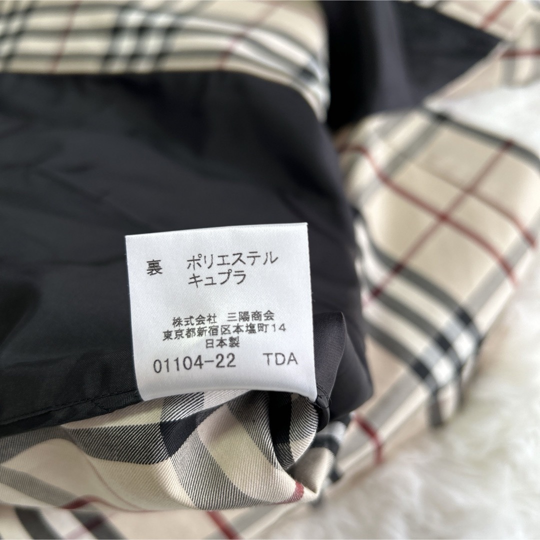 BURBERRY BLACK LABEL(バーバリーブラックレーベル)のBURBERRY BLACK LABEL フルノヴァチェックコート ほぼ未使用M メンズのジャケット/アウター(トレンチコート)の商品写真