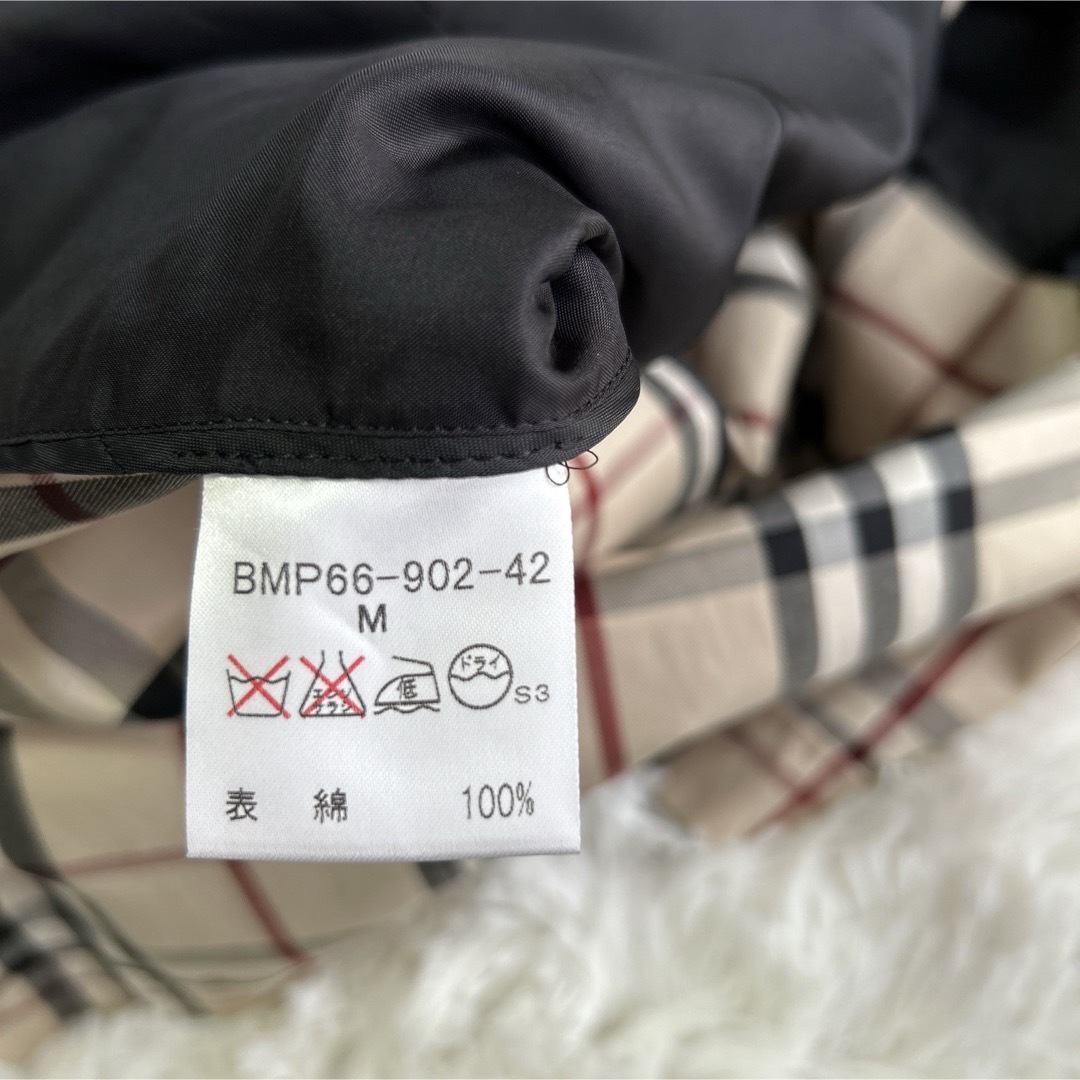 BURBERRY BLACK LABEL(バーバリーブラックレーベル)のBURBERRY BLACK LABEL フルノヴァチェックコート ほぼ未使用M メンズのジャケット/アウター(トレンチコート)の商品写真