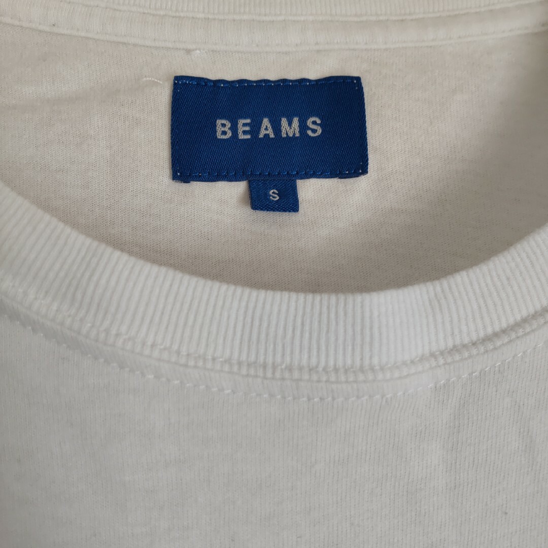 BEAMS(ビームス)のBEAMS ビームス 半袖Tシャツ 白 S 胸ポケット メンズのトップス(Tシャツ/カットソー(半袖/袖なし))の商品写真