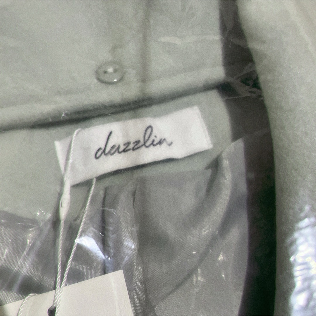 dazzlin(ダズリン)のセール【新品】dazzlin 2way コート グリーン 緑 アカリン レディースのジャケット/アウター(ロングコート)の商品写真
