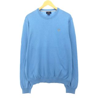 ブルックスブラザース(Brooks Brothers)の古着 ブルックスブラザーズ Brooks Brothers 346 コットン×カシミアニットセーター メンズL /eaa399214(ニット/セーター)