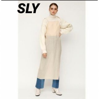 スライ(SLY)のSLY シアーキャミワンピ　SHEER CAMI OP(ロングワンピース/マキシワンピース)