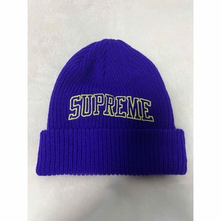 Supreme - SUPREME シュプリーム　ビーニー ニット帽 ニットキャップ パープル
