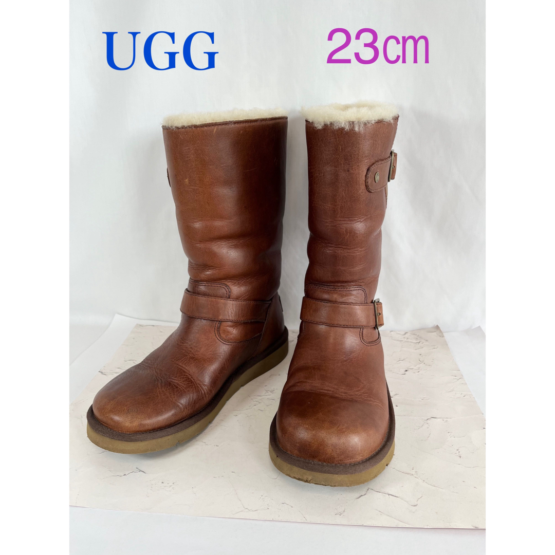 UGG - UGG アグ 革 ボア ムートン エンジニア 23の通販 by S & K