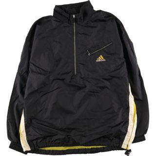 アディダス(adidas)の古着 90年代 アディダス adidas ハーフジップ ウォームアッププルオーバー メンズXL ヴィンテージ /eaa423484(ナイロンジャケット)