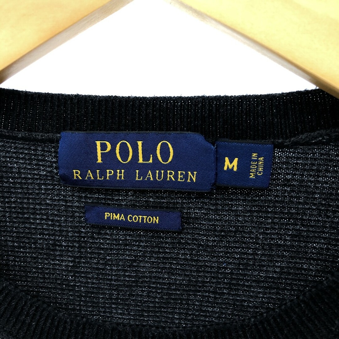 Ralph Lauren(ラルフローレン)の古着 ラルフローレン Ralph Lauren POLO RALPH LAUREN ピマコットンニットセーター メンズM /eaa399209 メンズのトップス(ニット/セーター)の商品写真
