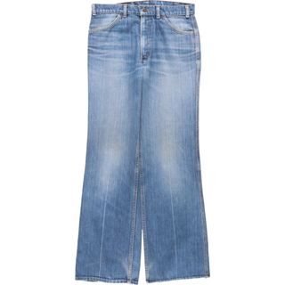 リーバイス(Levi's)の古着 70年代 リーバイス Levi's フレアカットデニムパンツ メンズw32 ヴィンテージ /eaa422161(デニム/ジーンズ)