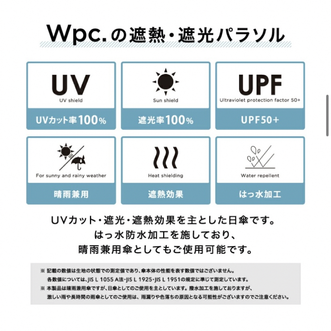 Wpc. 遮光クラシックフリル 日傘 長傘 レディースのファッション小物(傘)の商品写真