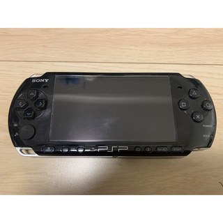 プレイステーションポータブル(PlayStation Portable)のPSP-3000 ブラック　本体のみ(携帯用ゲーム機本体)