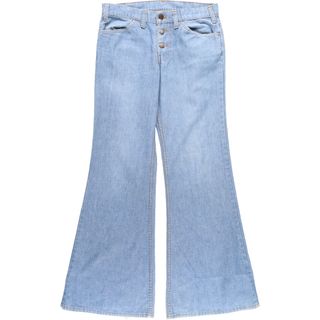 リーバイス(Levi's)の古着 70年代 リーバイス Levi's ベルボトム フレアパンツ レディースXL(w32) ヴィンテージ /eaa422165(その他)