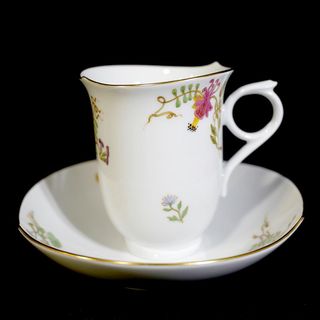 マイセン(MEISSEN)の【極美品 １級品】マイセン フローラ ヴェレンシュピール カップ＆ソーサー(食器)