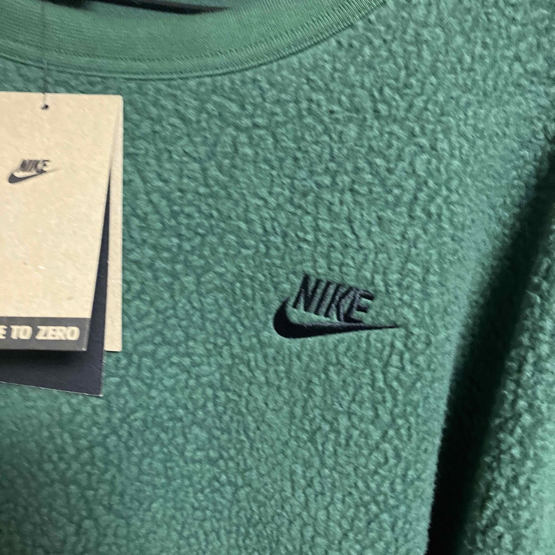 NIKE(ナイキ)のNIKE ナイキ　ウィンタライズド　ボア　ダークグリーン メンズのトップス(その他)の商品写真