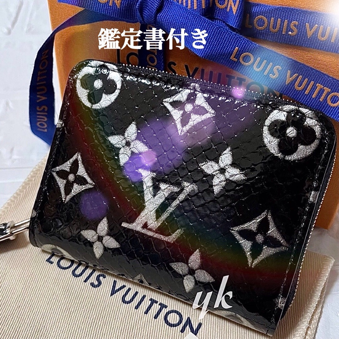 LOUIS VUITTON(ルイヴィトン)のルイヴィトン、財布、パイソン、コインケース、ジッピーコインパース、サイフ、希少 レディースのファッション小物(コインケース)の商品写真