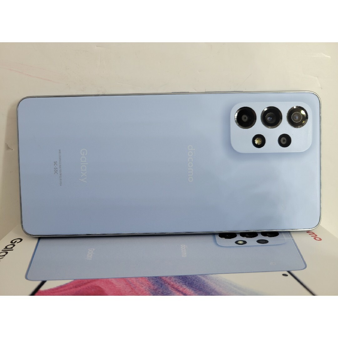 Galaxy A53 5G Awesome blue 128GB 訳あり スマホ/家電/カメラのスマートフォン/携帯電話(スマートフォン本体)の商品写真
