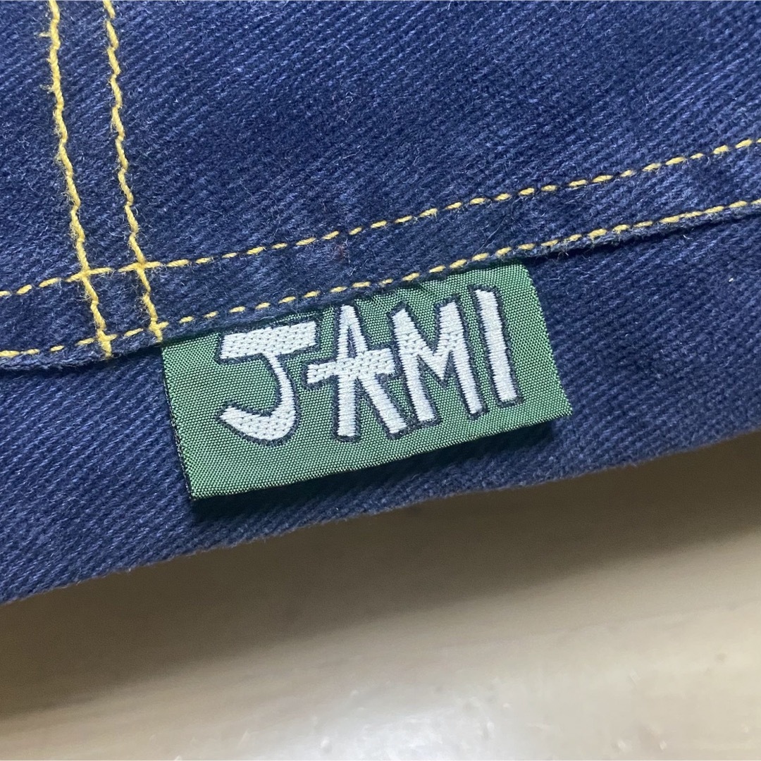 JAMI ISLAND   ヴィンテージ   オーバーオール　インディゴ　 レディースのパンツ(サロペット/オーバーオール)の商品写真
