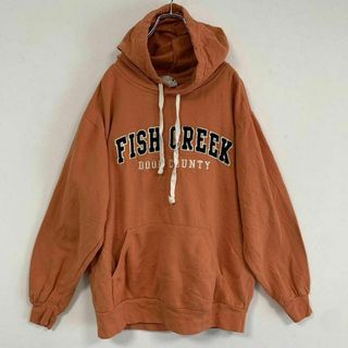 VINTAGE Fleece 長袖 パーカー Mサイズ(パーカー)