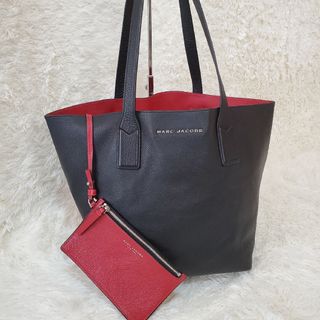 マークジェイコブス(MARC JACOBS)の【極美品】MARC JACOBS　ハンドバッグ　トートバッグ　A4収納　ポーチ(ハンドバッグ)