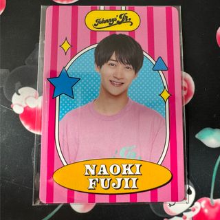 ジャニーズ(Johnny's)の藤井直樹 プロフィールカード プロカ(アイドルグッズ)