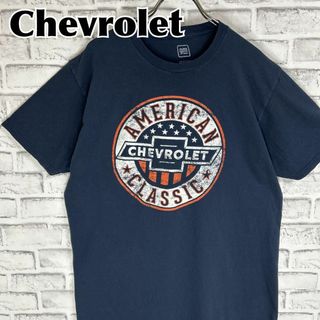 Chevrolet シボレー エンブレム サークルロゴ Tシャツ 半袖 輸入品(Tシャツ/カットソー(半袖/袖なし))