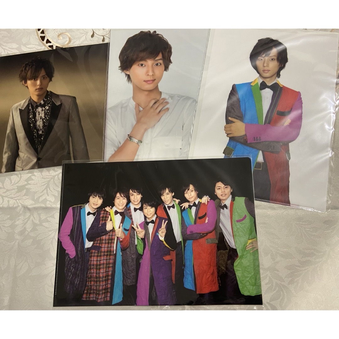 Kis-My-Ft2(キスマイフットツー)の藤ヶ谷太輔　ファイル　4枚　新品未開封 エンタメ/ホビーのタレントグッズ(アイドルグッズ)の商品写真