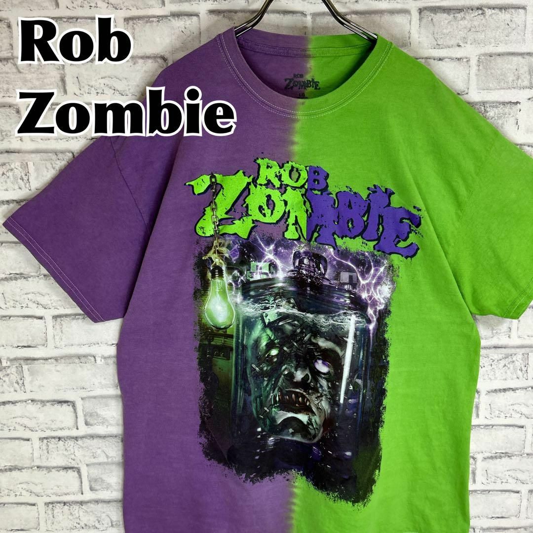 MUSIC TEE(ミュージックティー)のRob Zombie ロブゾンビ Monster Split Tシャツ 半袖 メンズのトップス(Tシャツ/カットソー(半袖/袖なし))の商品写真