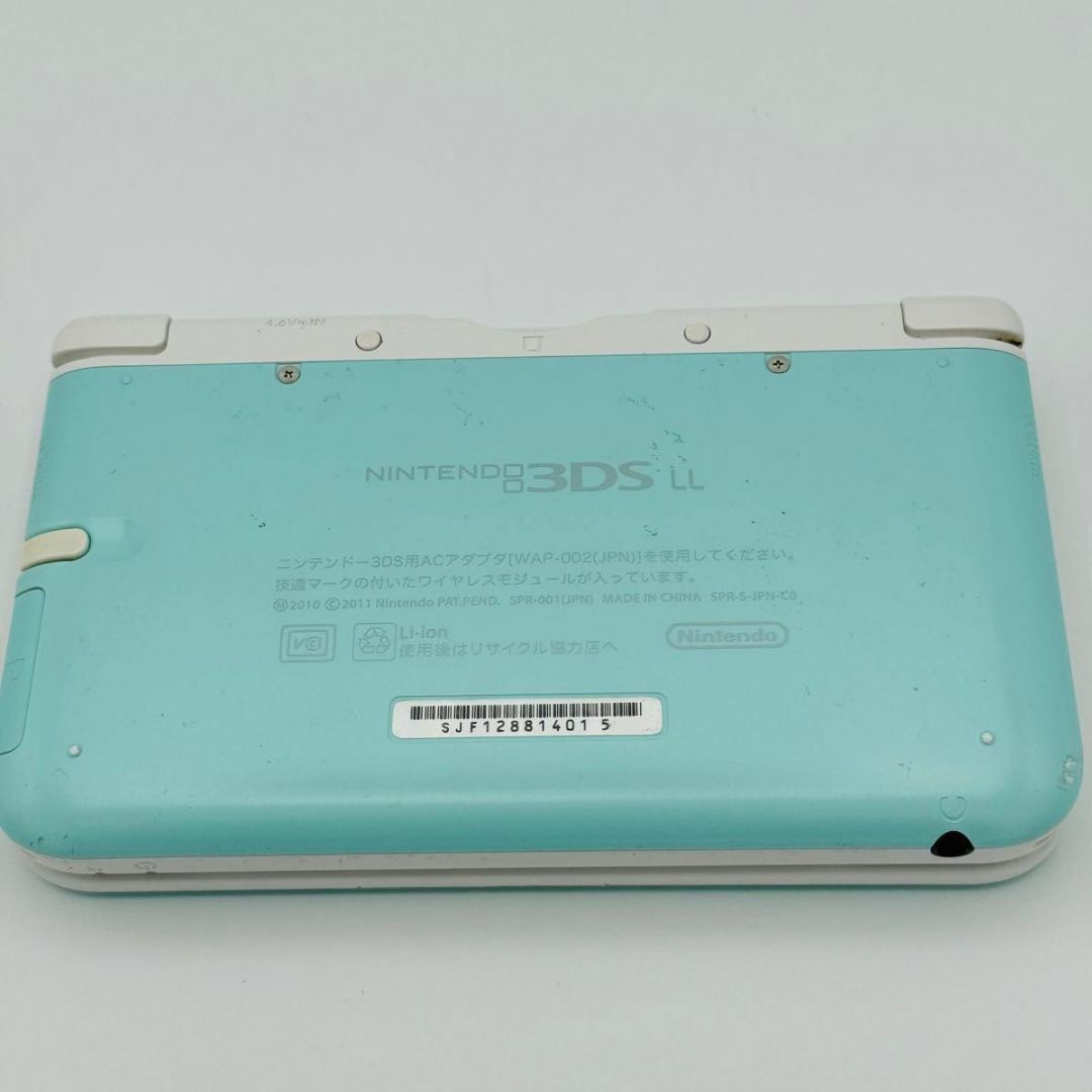 任天堂(ニンテンドウ)のニンテンドー3DSLL ミント ホワイト 任天堂 Nintendo 3DS エンタメ/ホビーのゲームソフト/ゲーム機本体(携帯用ゲーム機本体)の商品写真