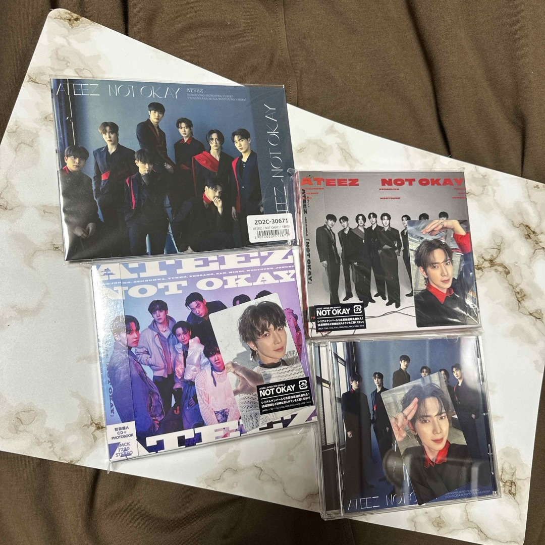 ATEEZ(エイティーズ)のateez NOTOKAY 三形態　ヨサン エンタメ/ホビーのCD(K-POP/アジア)の商品写真