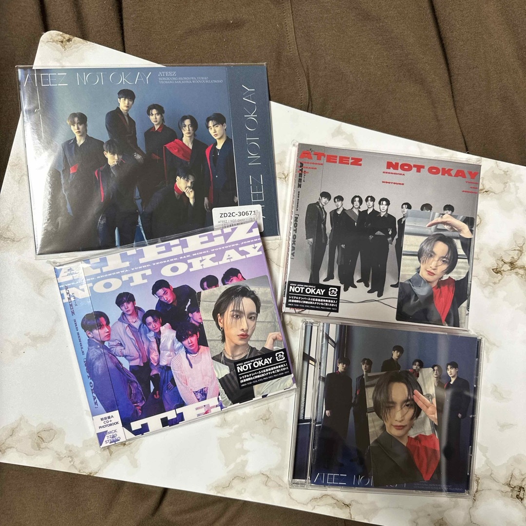 ATEEZ(エイティーズ)のateez NOTOKAY 三形態　ソンファ エンタメ/ホビーのCD(K-POP/アジア)の商品写真