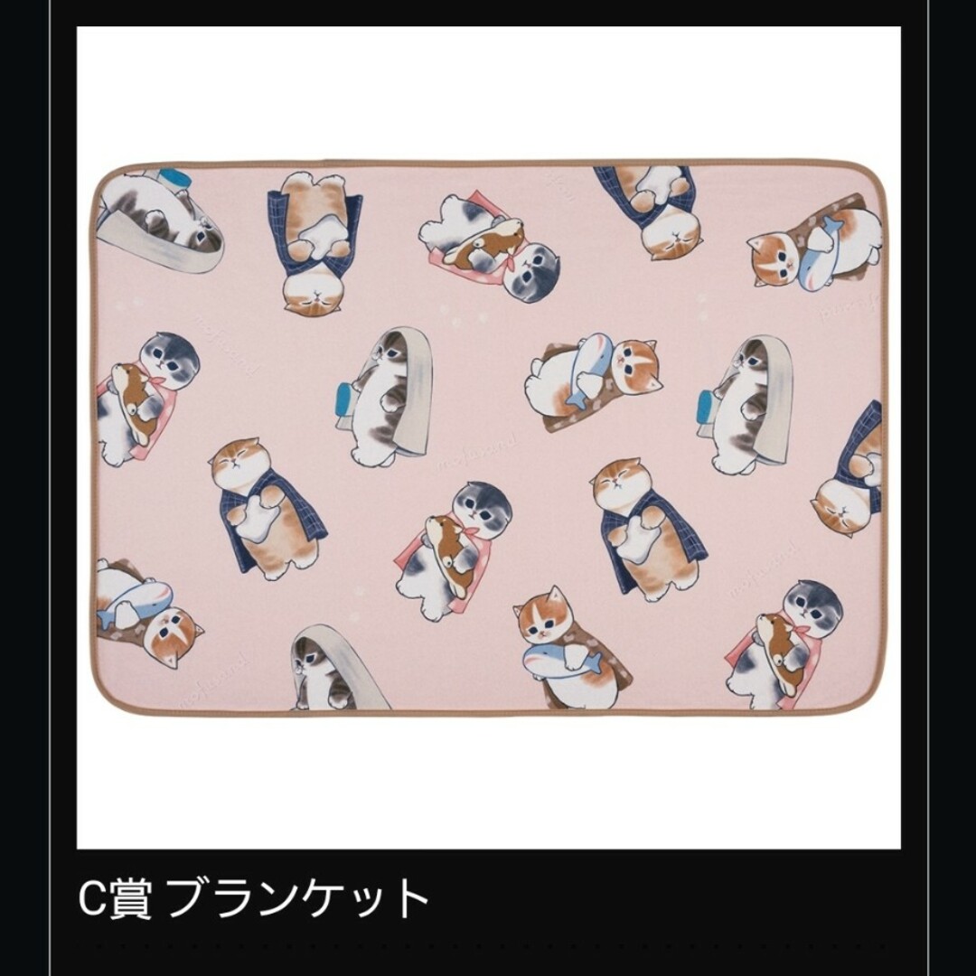 モフサンド一番くじ　ブランケット エンタメ/ホビーのおもちゃ/ぬいぐるみ(キャラクターグッズ)の商品写真